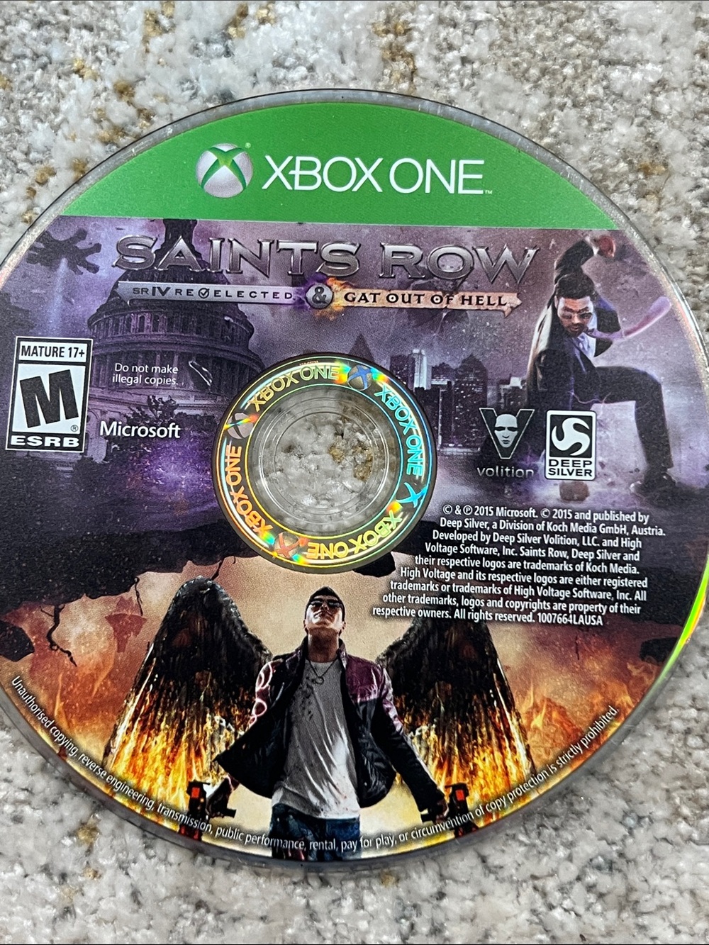 Game only Saints Row IV: Re-Elected & Gat Out of Hell — Xbox one z29
